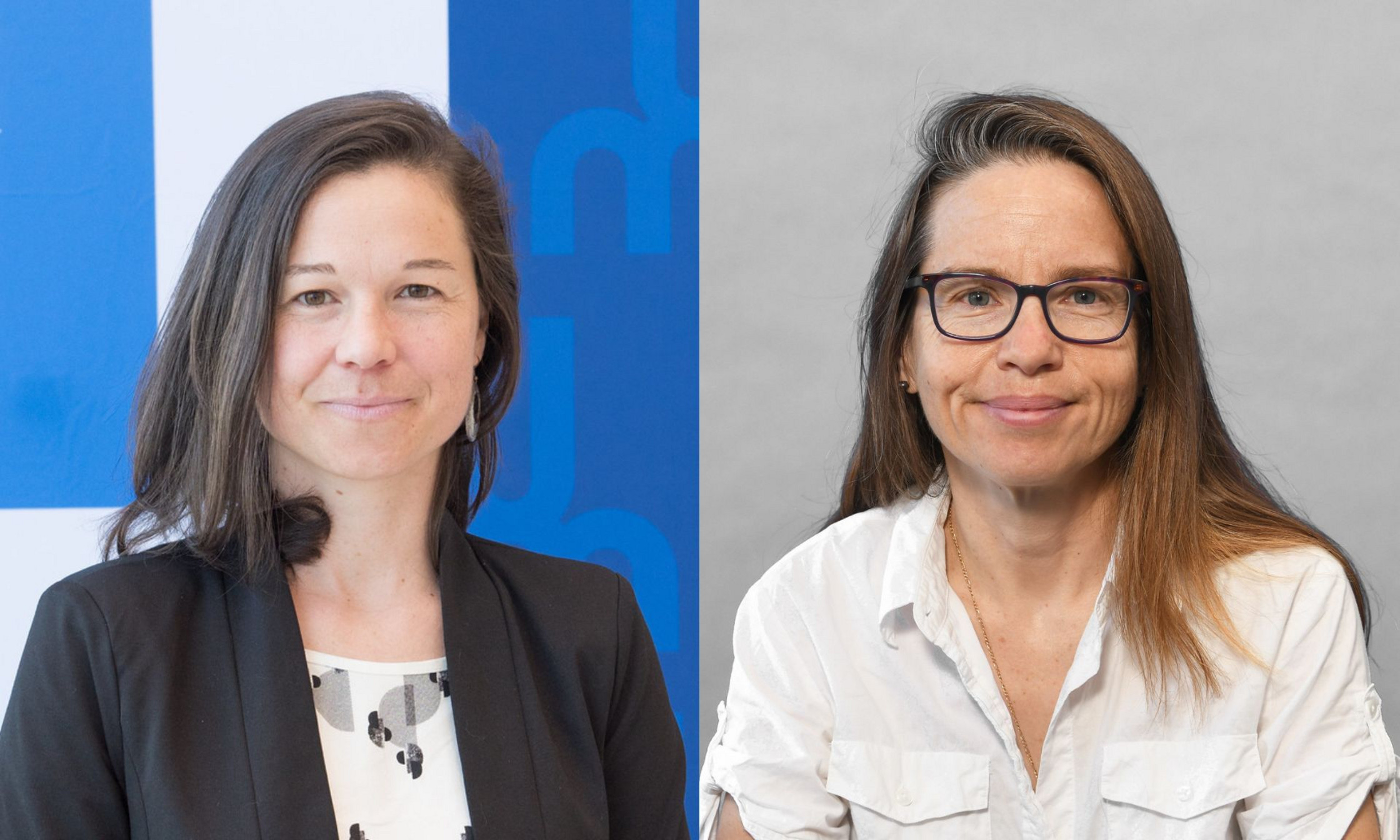 Cécile Aenishaenslin et Hélène Carabin