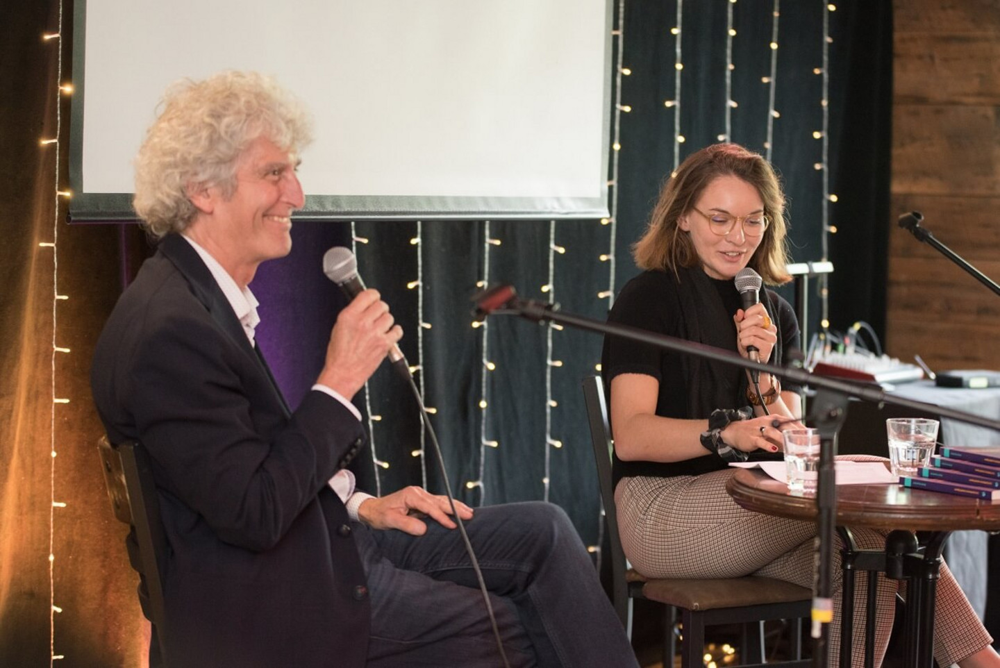 Alain Saulnier et Amandine Hamon
