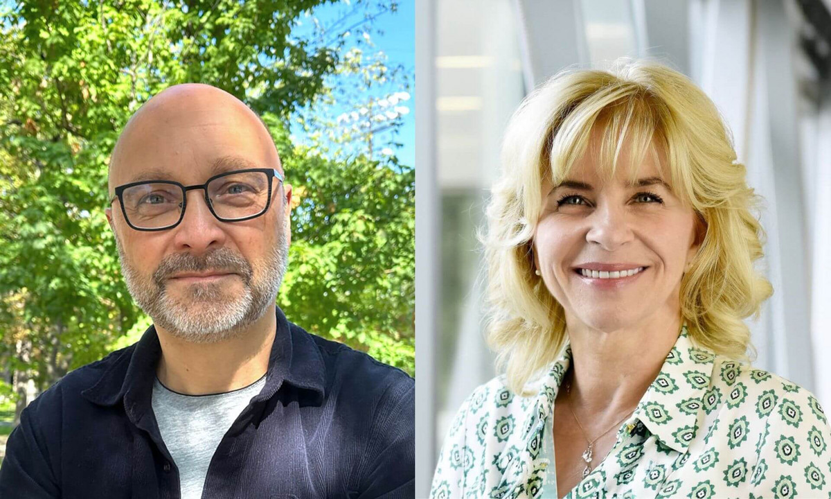 Sylvain Baillet, professeur au Département de neurosciences de la Faculté de médecine et José Côté, professeure à la Faculté des sciences infirmières de l'Université de Montréal