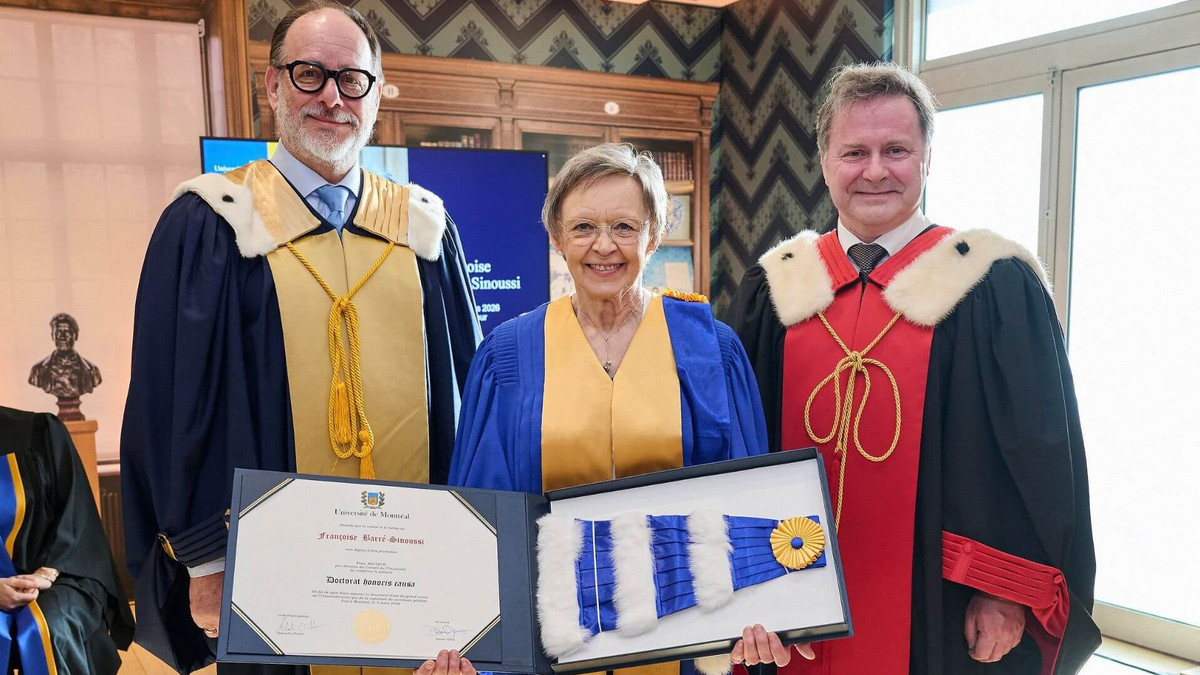 Françoise Barré-Sinoussi: Université de Montréal Awards Honorary Doctorate to HIV Pioneer