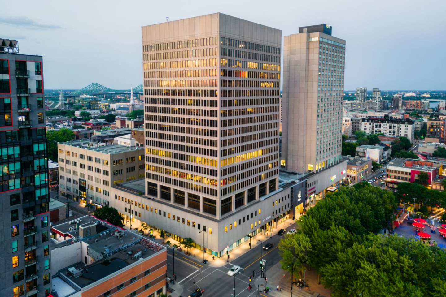 L'immeuble du 888, boulevard De Maisonneuve Est