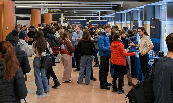 Le 25 janvier, 2700 visiteurs ont répondu présents à l'édition hivernale des portes ouvertes. Un franc succès qui tient à l'engagement de la communauté de l'UdeM!