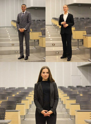 Arslane-Rostom Lamouti, Anna-Rose Servant et Toscane Frézal Arslane-Rostom Lamouti, Anna-Rose Servant et Toscane Frézal