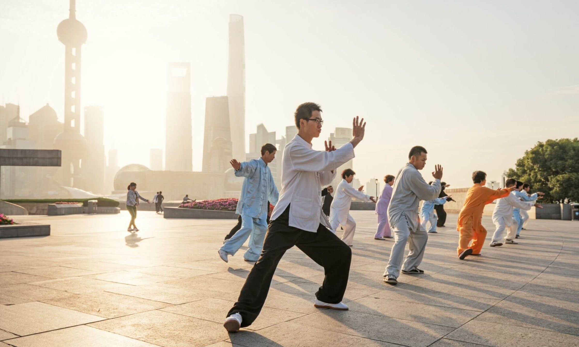 Dans sa thèse de doctorat, Chendan Cui-Laughton a mis en lumière une hiérarchie graduée de pratiques communicatives pour accomplir l'autorité, soit les affirmations verbales, les démonstrations visuelles, les démonstrations du maître et le toucher de test. Le toucher rival représente la forme la plus intense de communication.