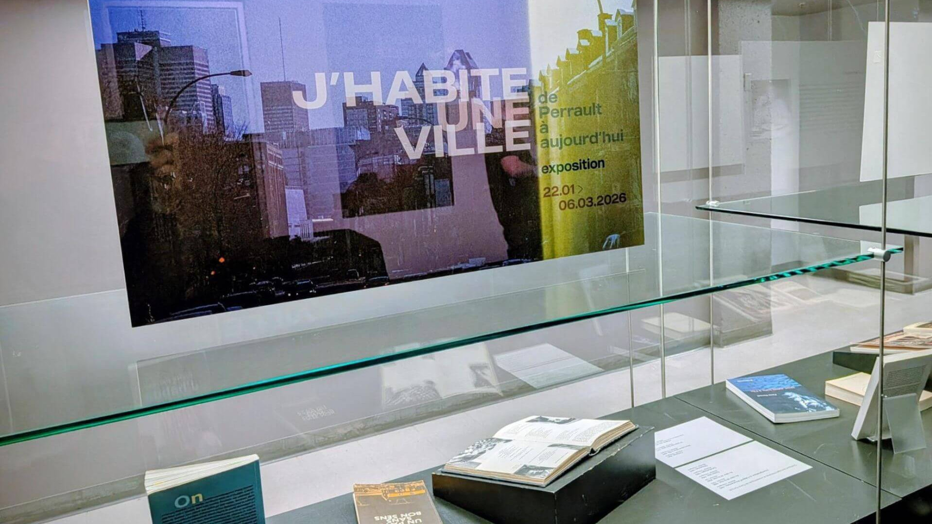 L'exposition J’habite une ville: de Perrault à aujourd’hui.