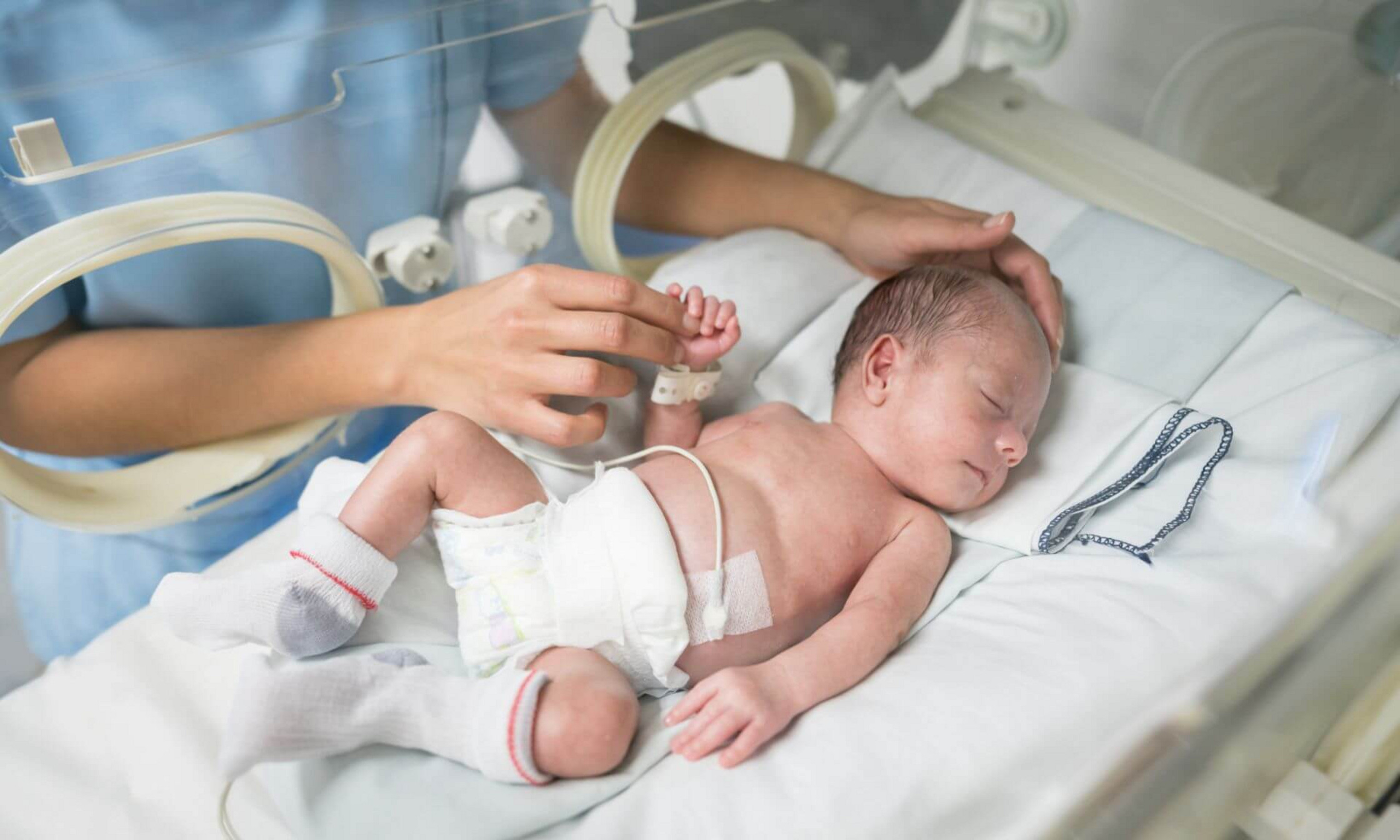 The more efficiently a premature baby's brain uses oxygen, the better its future development will be.