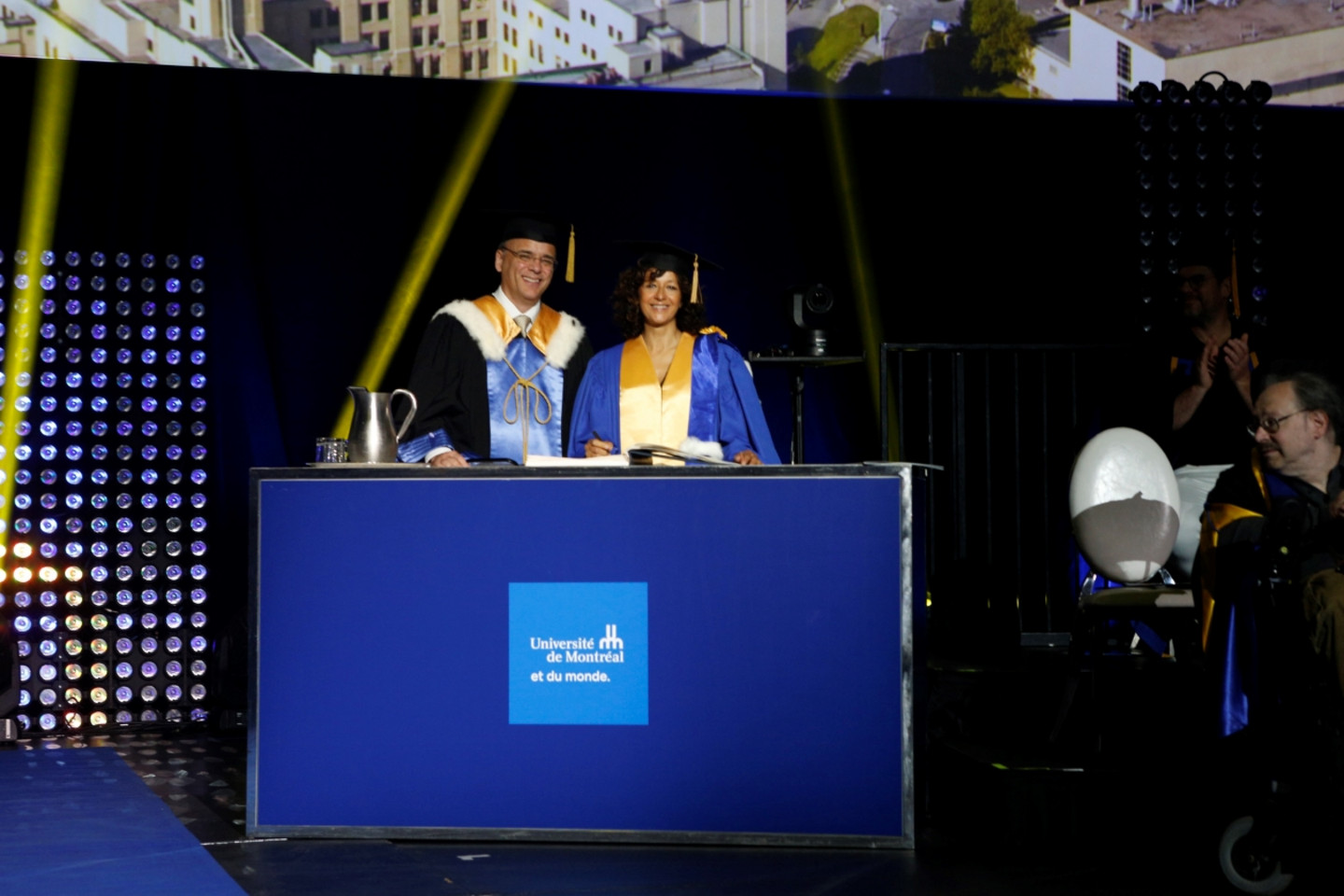 Alexandre Chabot et Emmanuelle Charpentier