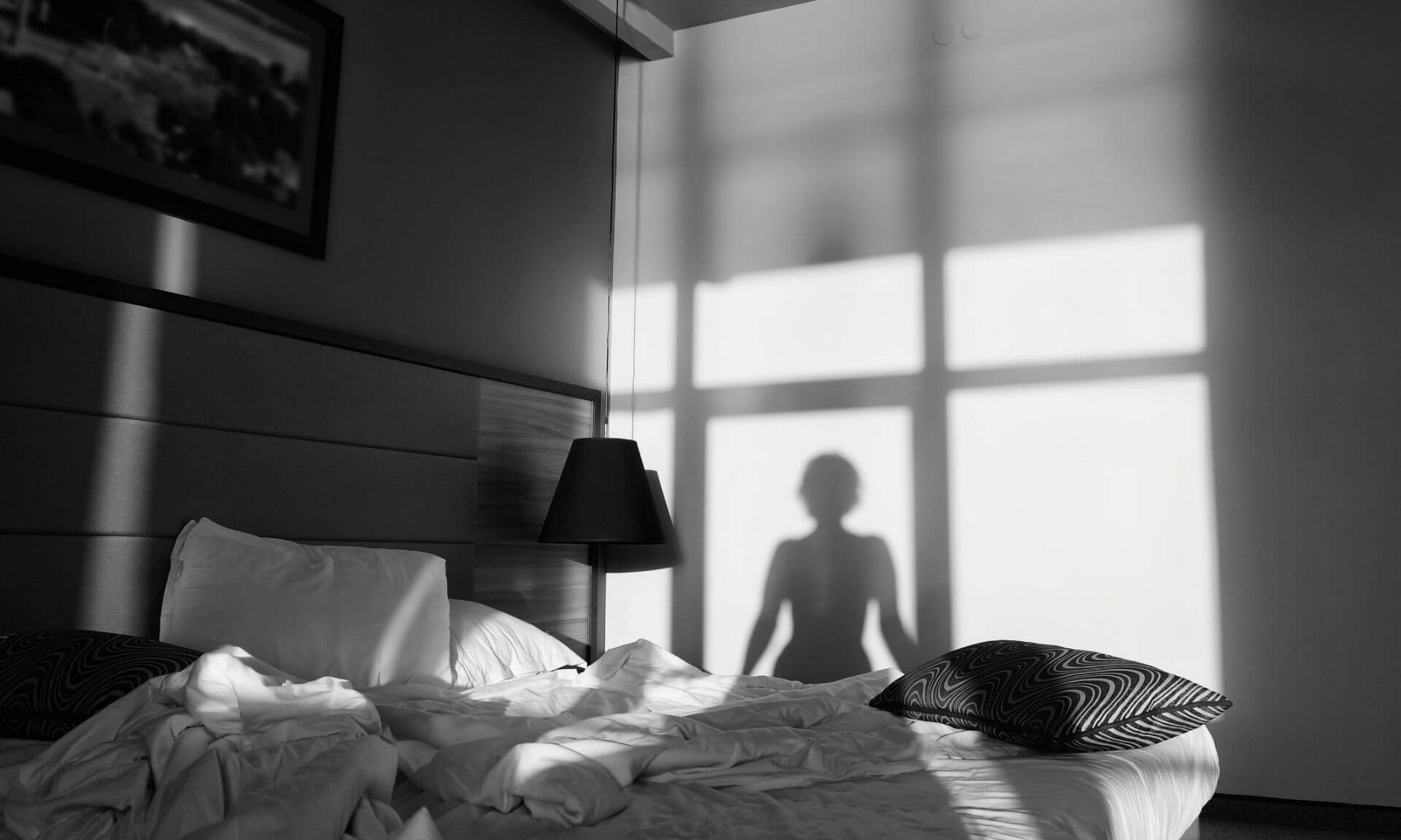 An independent sex worker manages her own clientele and retains control over her practices. No third party takes a cut of her earnings.