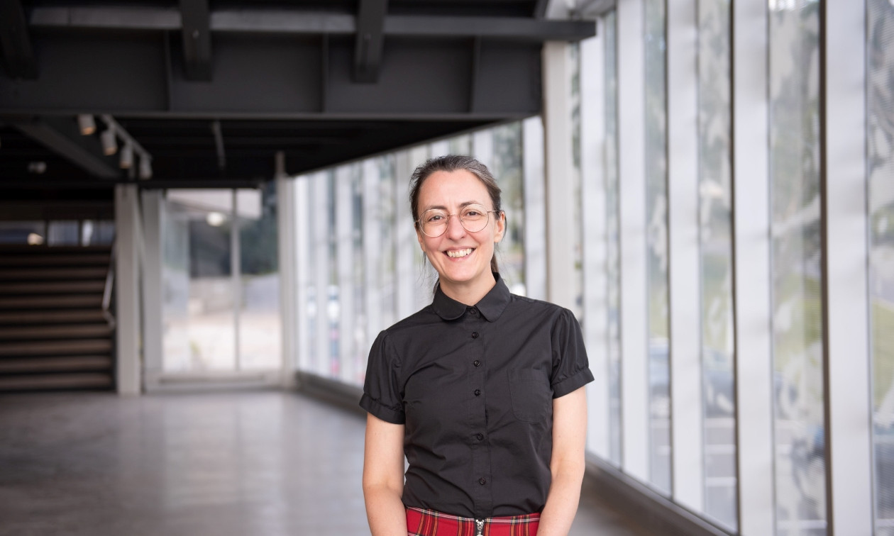 Anne-Marie Gagné, professeure adjointe au Département de linguistique et de traduction de l'UdeM Anne-Marie Gagné, professeure adjointe au Département de linguistique et de traduction