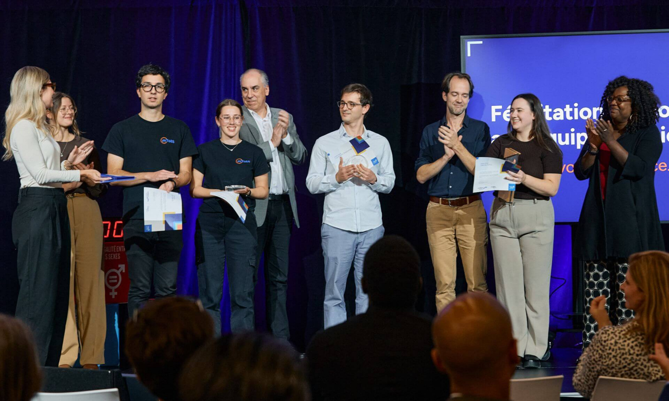 Remise des prix de la catégorie Impact