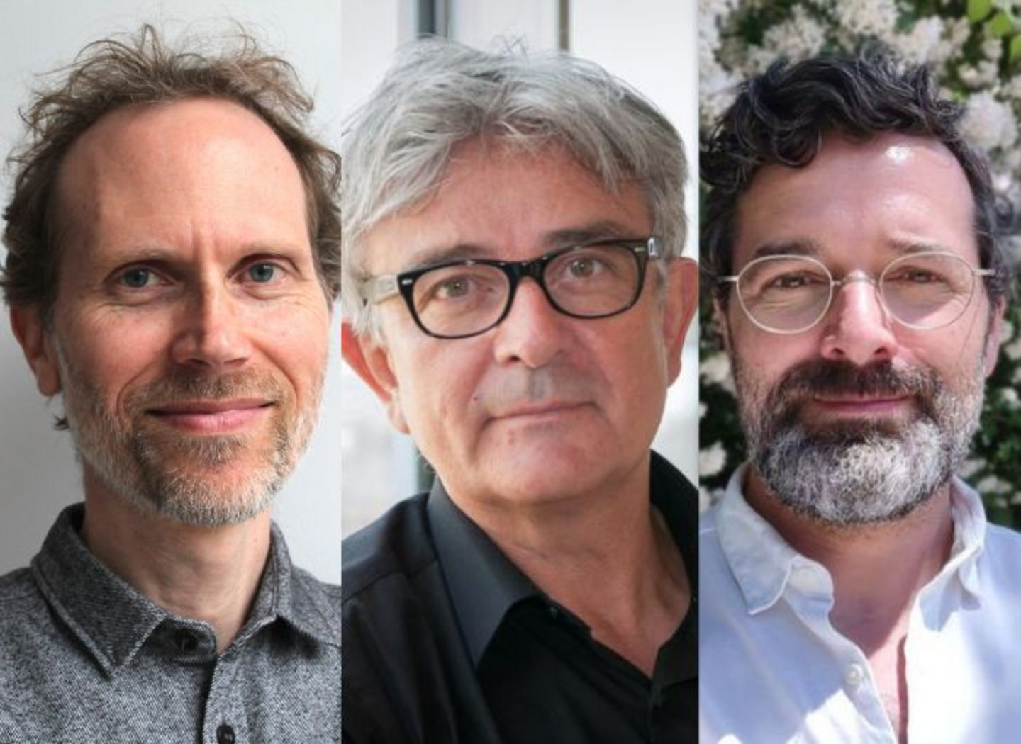 Sylvain Paquette, Philippe Poullaouec-Gonidec et Charles Bergeron