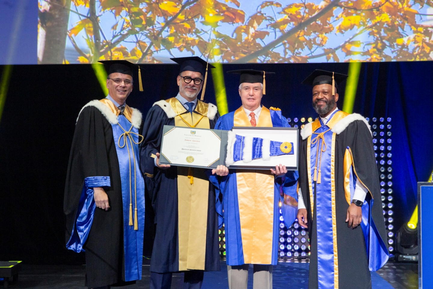Alexandre Chabot, Daniel Jutras, Jacques Courtois et Frantz Saintellemy