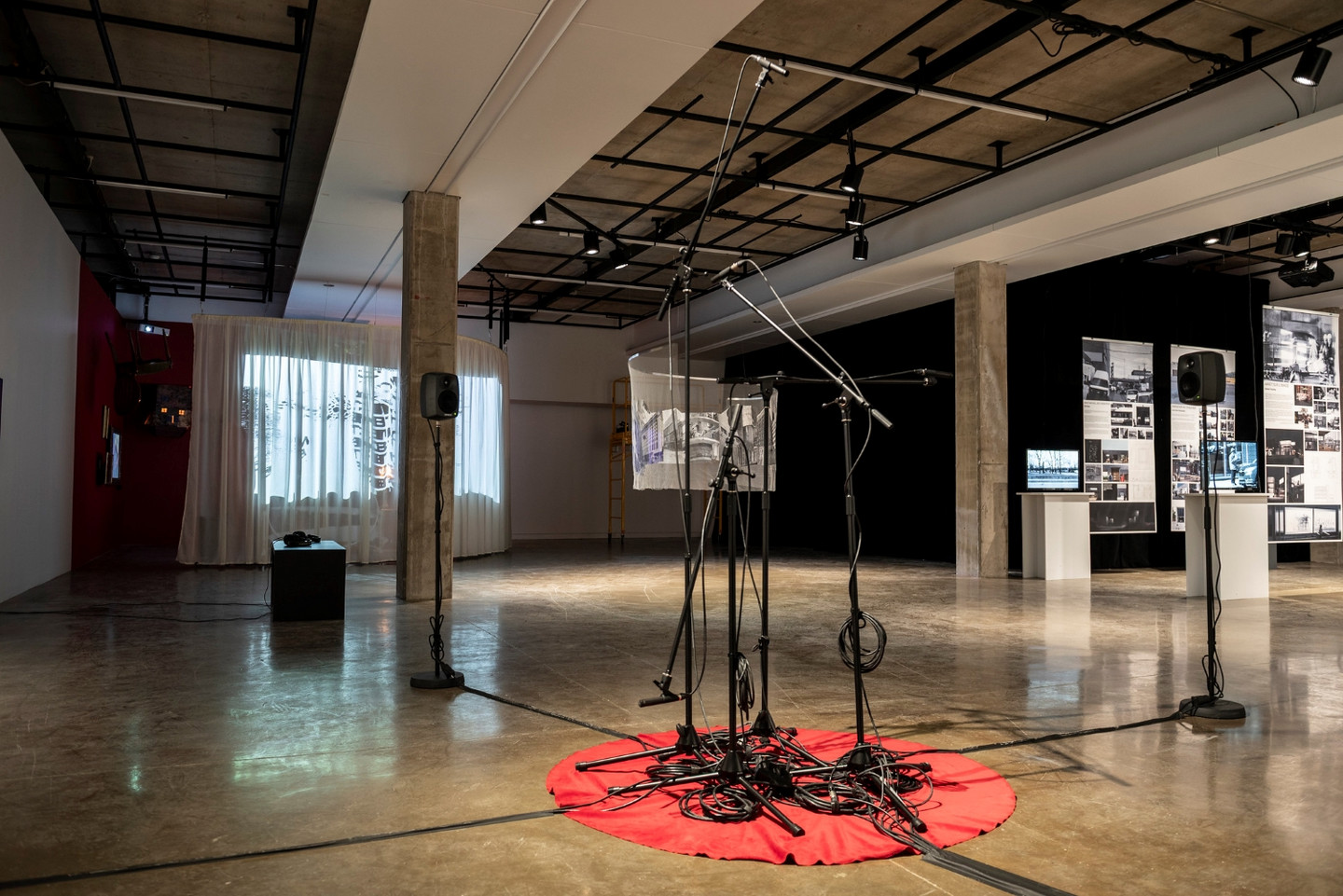 L’installation sonore «Here-Now-Then no. 2», de Saadi Daftari