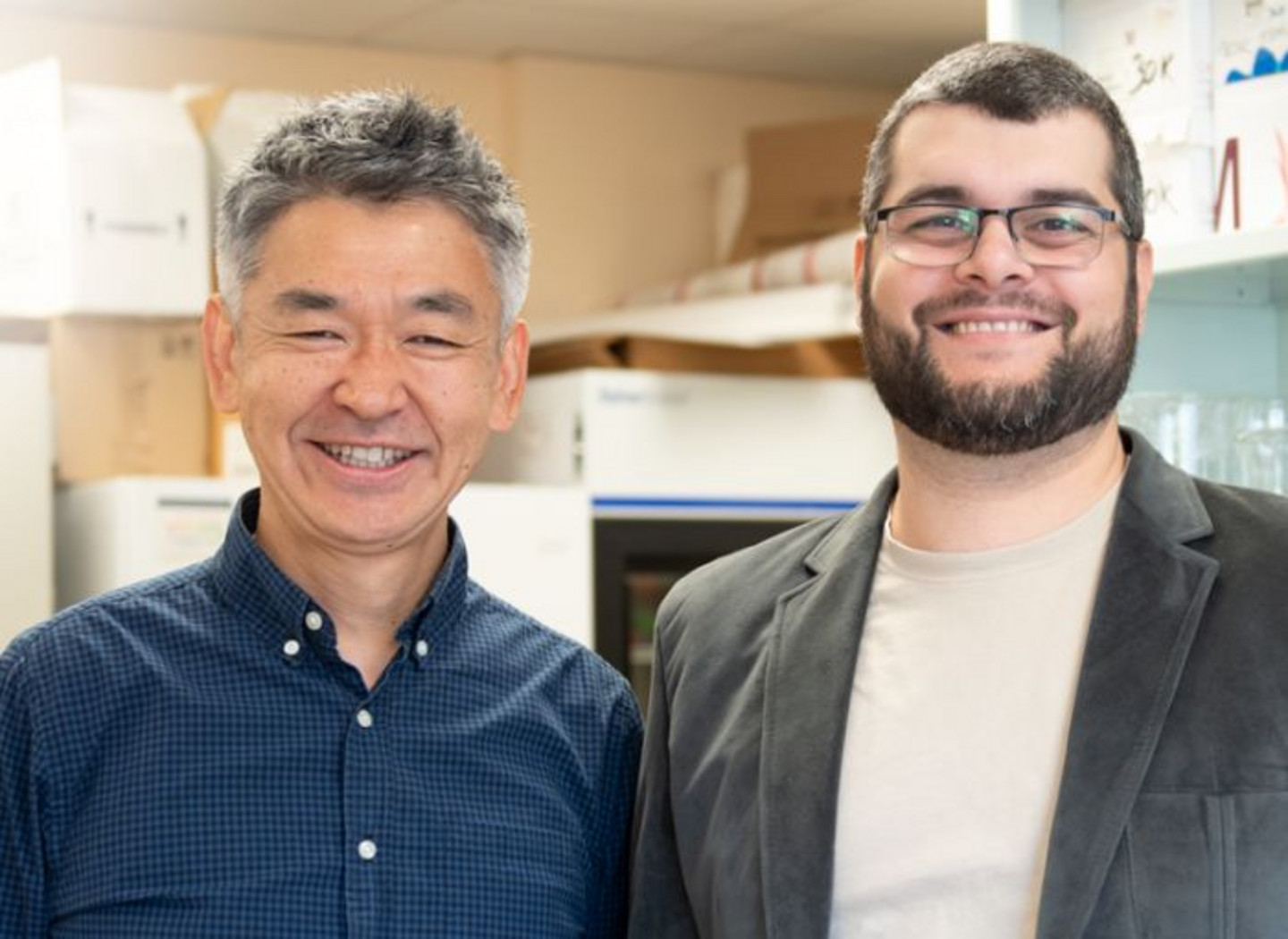 Hideto Takahashi et Husam Khaled
