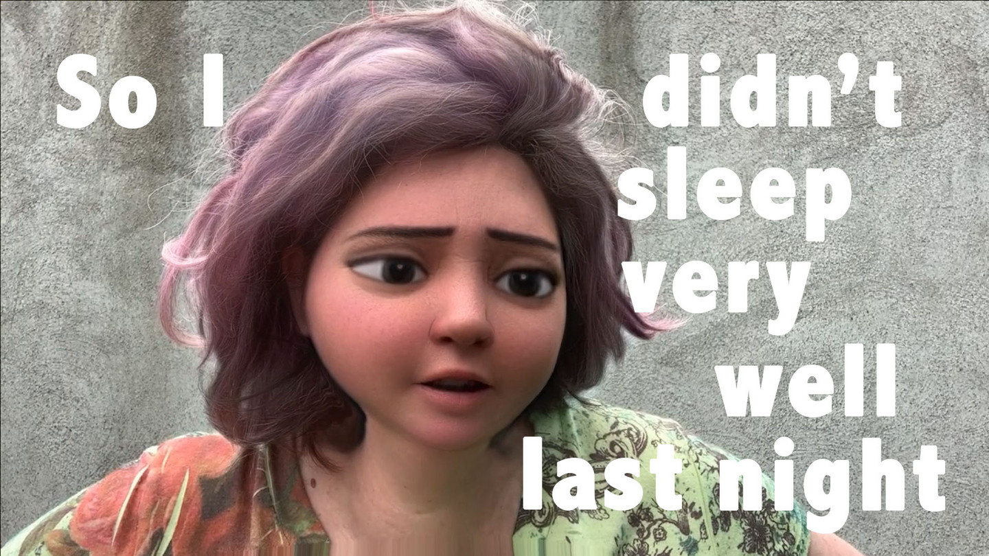 Dayna McLeod, So I didn’t sleep very well last night, 2022.