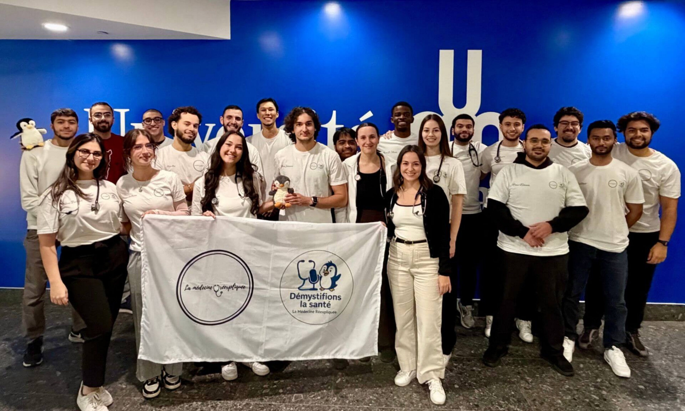 L'équipe engagée derrière le projet La médecine réexpliquée
