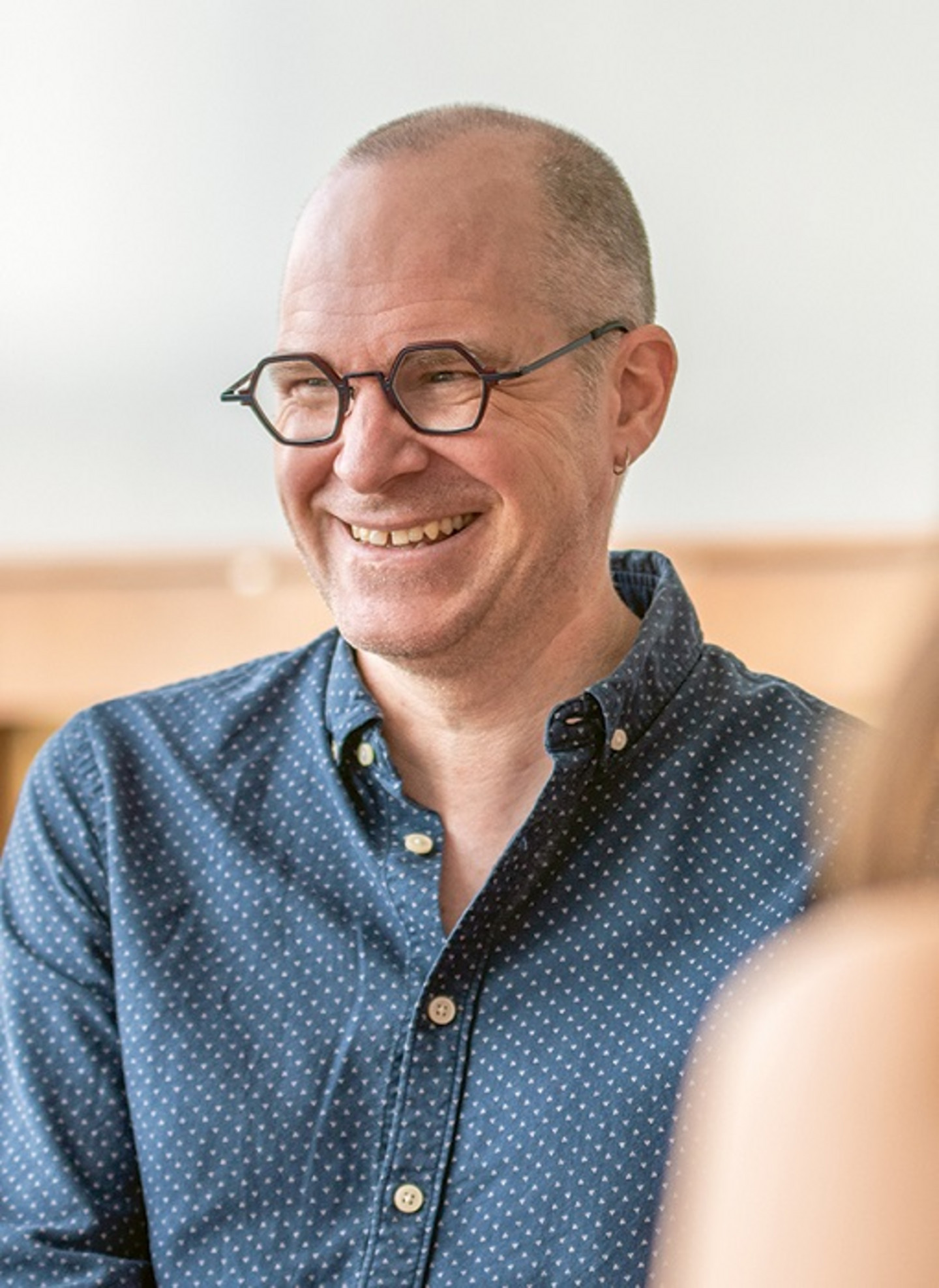 Pierre Michaud, vice-doyen aux cycles supérieurs et à la recherche de la Faculté de musique et codirecteur du Laboratoire Formes Ondes à l’UdeM