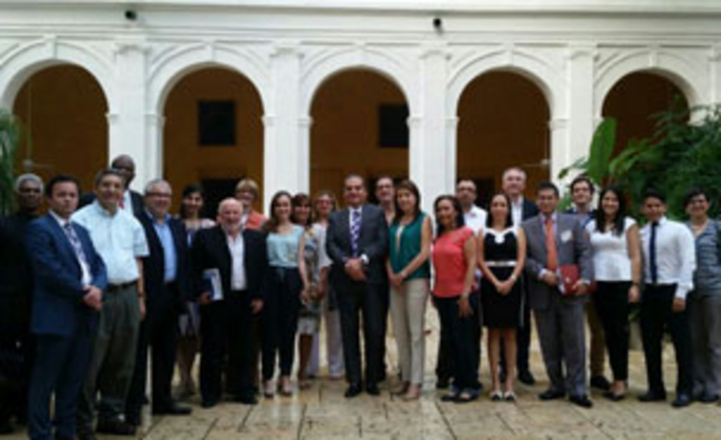 Les participants de la rencontre