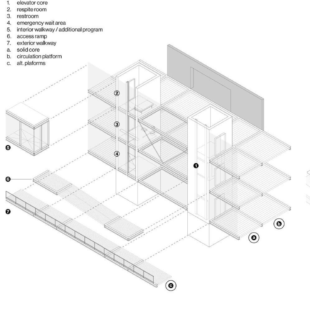 2e prix: Xavier St-Jean Labrecque (Université de Montréal, Canada — Architecture) 