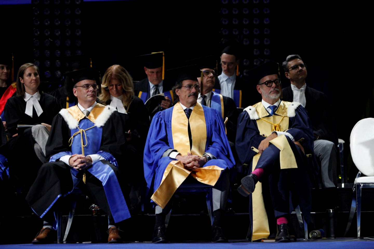 Alexandre Chabot, Pierre Karl Péladeau et Daniel Jutras