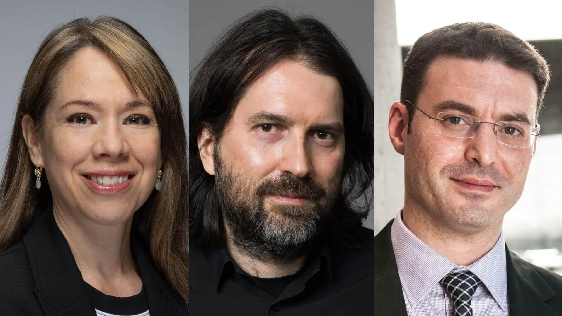 Catherine Régis, Christian Gagné et Marc-Antoine Dilhac