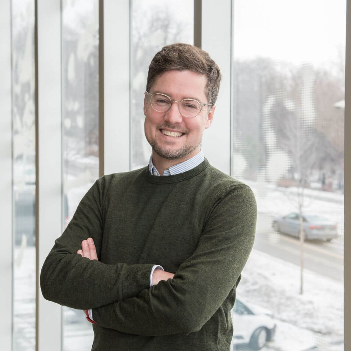 Vincent Larivière, professeur titulaire à l'École de bibliothéconomie et des sciences de l'information de l'Université de Montréal 