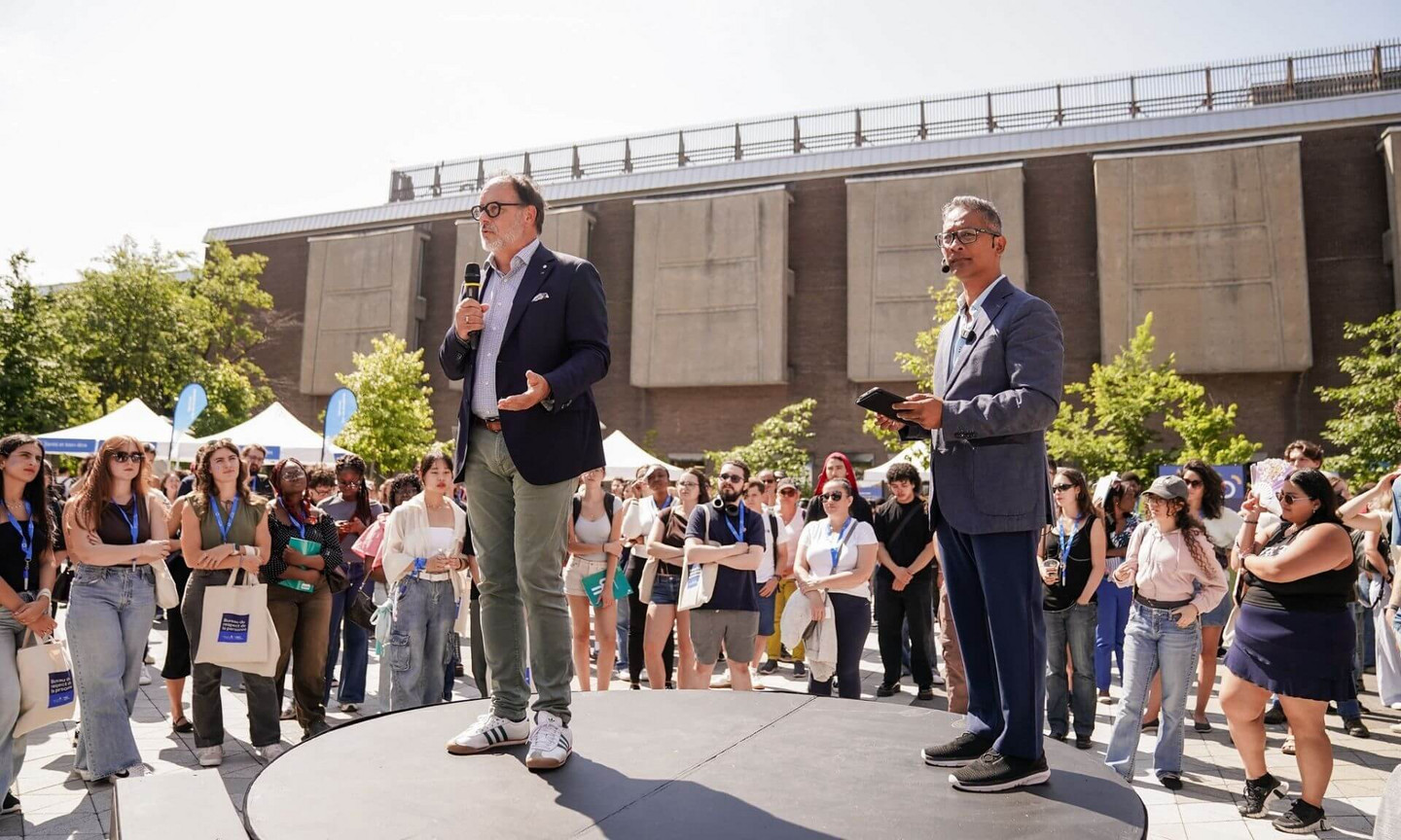 L'activité À la rencontre de l'UdeM à l'occasion de la semaine d'accueil des nouveaux étudiants et nouvelles étudiantes
