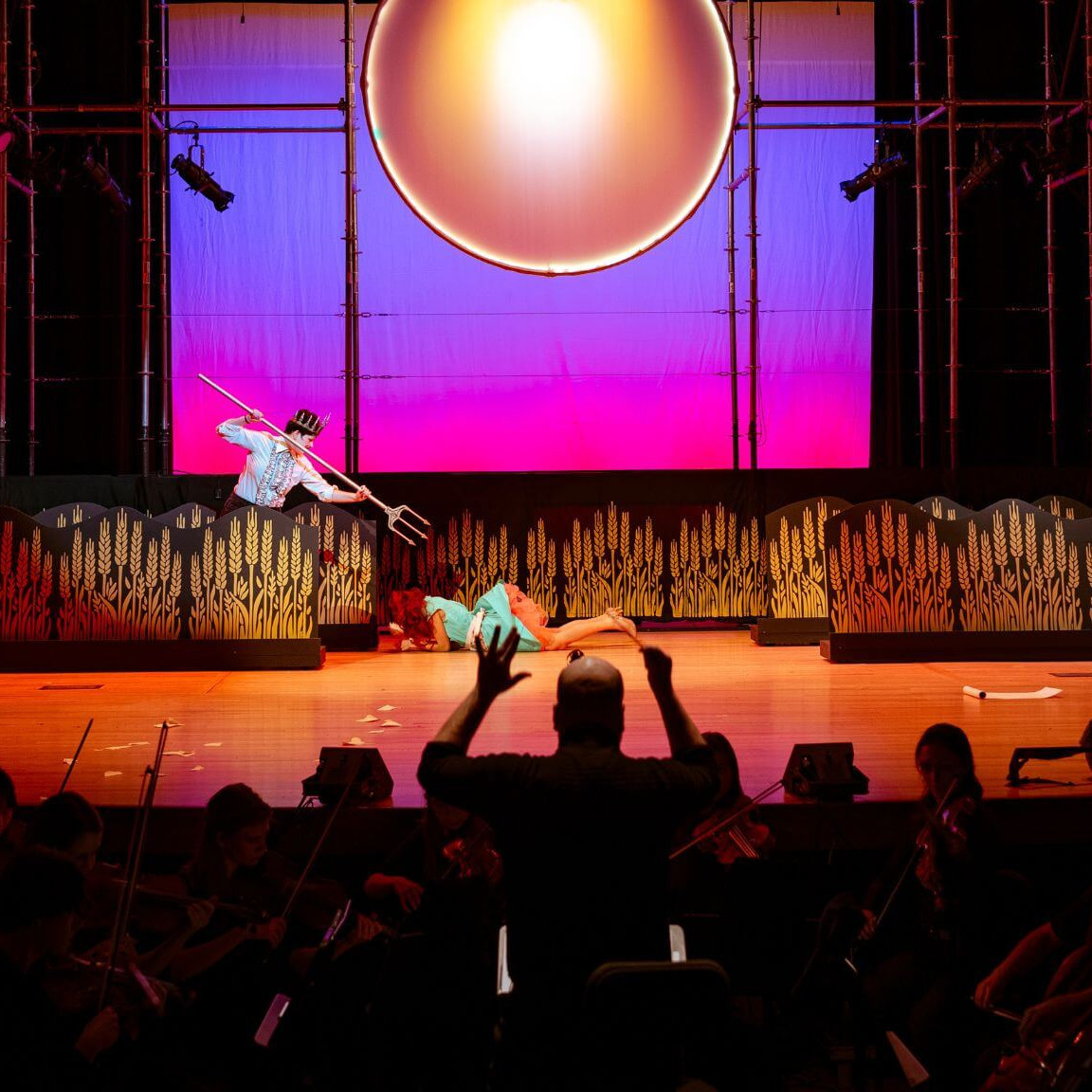 La répétition d'Orphée aux Enfers