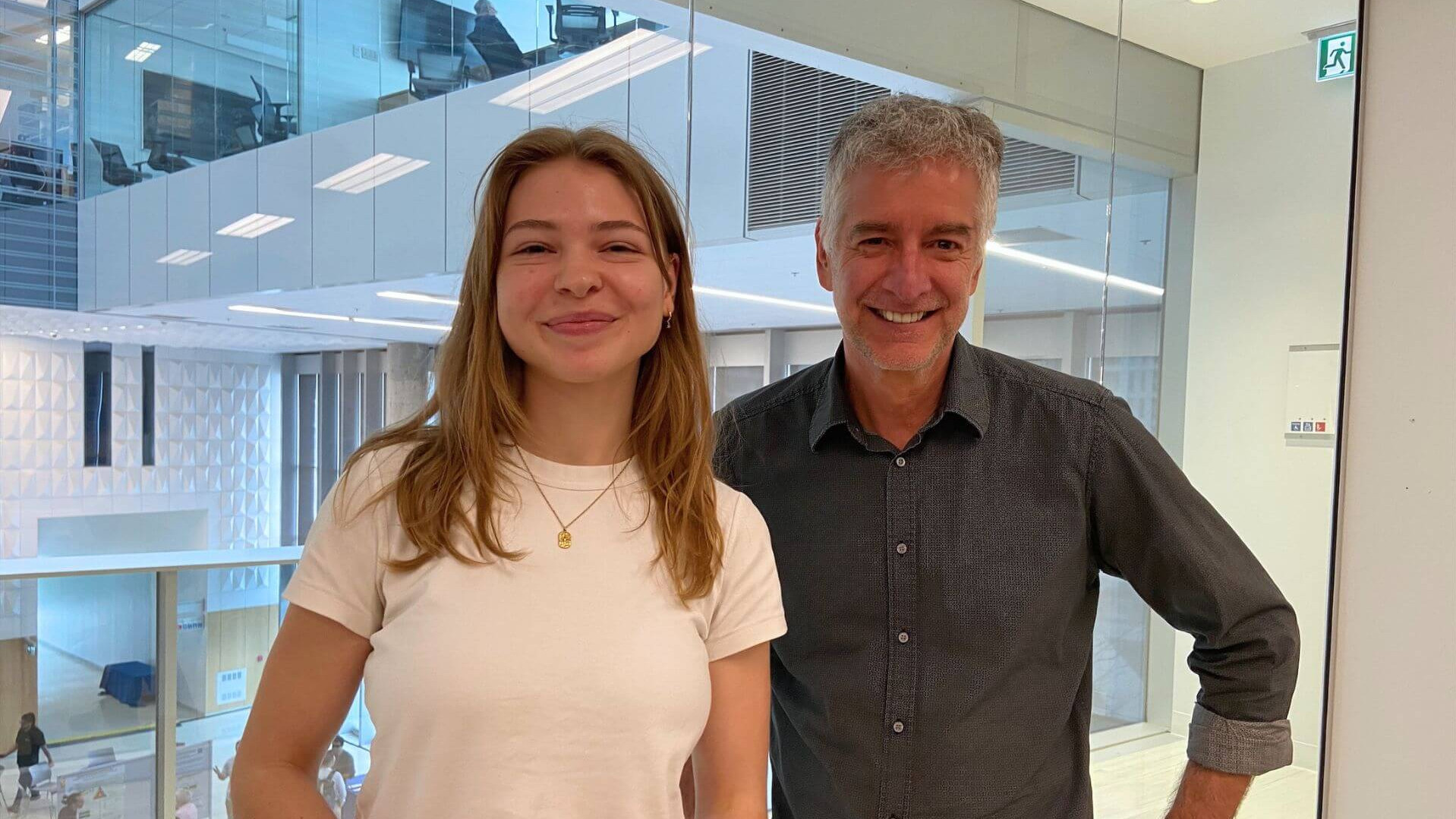 Simone Aubé et Jacques Brodeur