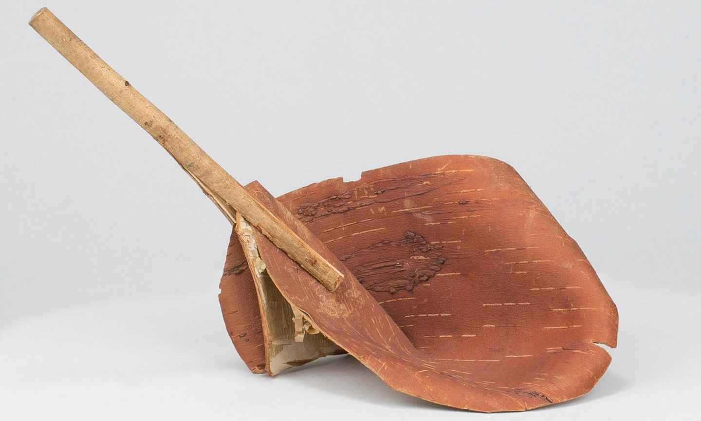 Louche à eau réalisée en 1973 par Albert Biroté, Atikamekw Nehirowisiw de Wemotaci
