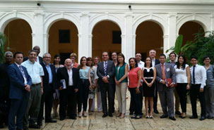 Les participants de la rencontre